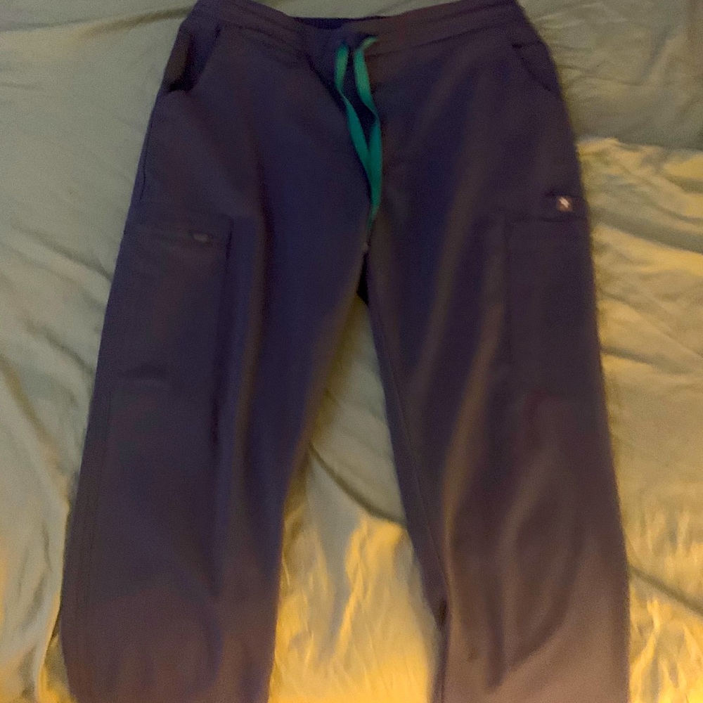Limited Edition Figs Yola Scrub Pant in Big Sky
